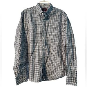 UNTUCKit Men's Slim Fit Plaid Long Sleeve Button Up